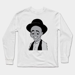 Stymie character and member Our Gang The Little Rascals Long Sleeve T-Shirt